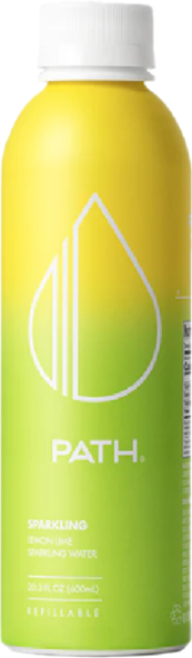 front view of bottle